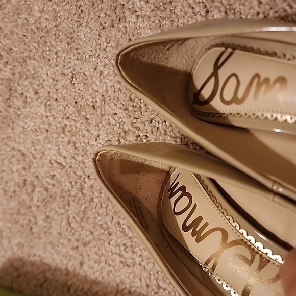 Sam Edelman Danna Nude Patent Heels - Picture 13 of 15